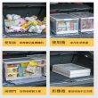【DaoDi】-4入組三開門巨大折疊收納箱102L(摺疊收納箱 置物箱 衣物收納箱)