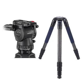 【Sachtler 沙雀】FSB6 markII 攝錄影油壓雲台 + AOKA TKPRO 524C 飛羽攝錄影(總代理公司貨)