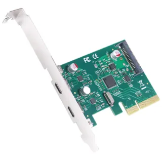 【伽利略】PCI-E 4X USB3.1 Gen2 2C 擴充卡(PTU312CC)