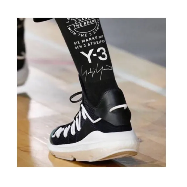 【Y-3 山本耀司】Y-3 TUBE SOCKS 15週年限定 LOGO 小腿襪 中筒襪 黑白兩色(山本耀司 小腿襪)