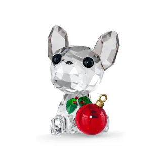 【SWAROVSKI 官方直營】Holiday Cheers鬥牛犬 交換禮物