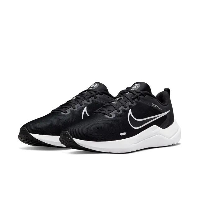 【NIKE 耐吉】慢跑鞋 男鞋 運動鞋 緩震 DOWNSHIFTER 12 黑 DD9293-001