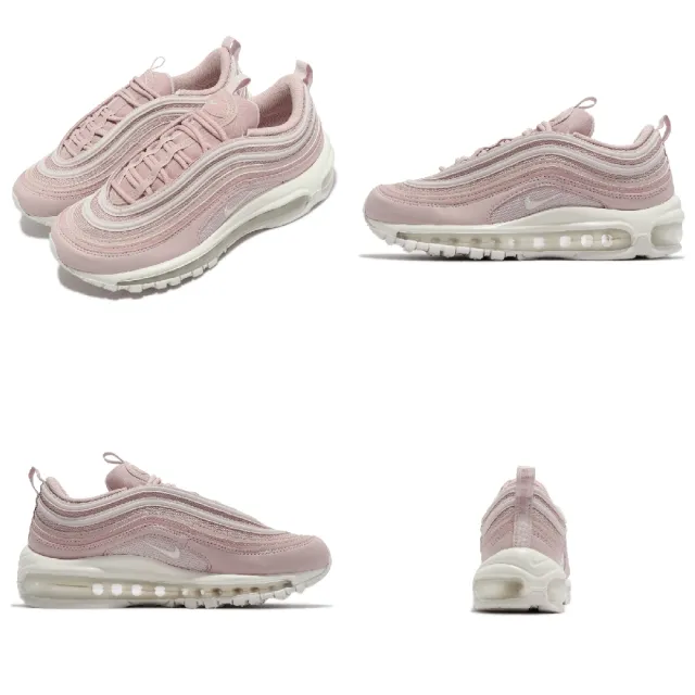 NIKE 耐吉】休閒鞋Wmns Air Max 97 女鞋淡粉粉紅白子彈列車氣墊緩震