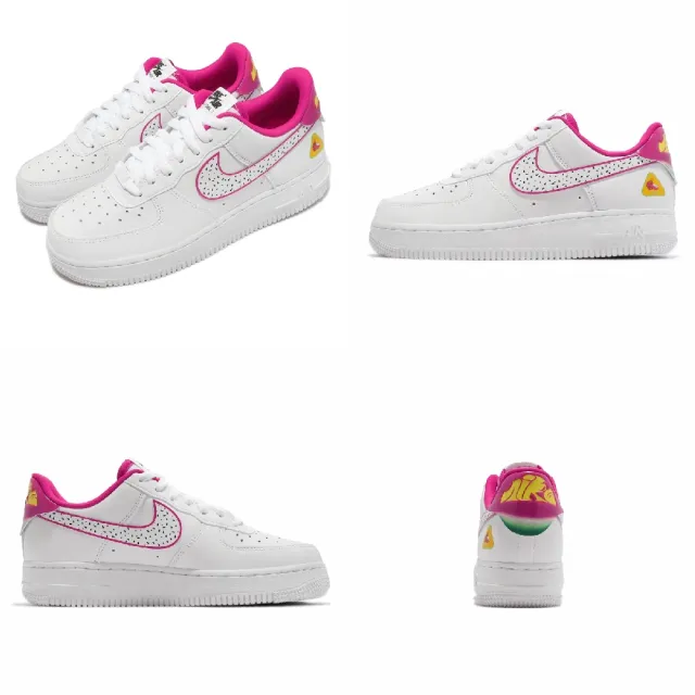 NIKE 耐吉】休閒鞋Wmns Air Force 1 07 LX 女鞋白桃紫火龍果AF1 Pitaya