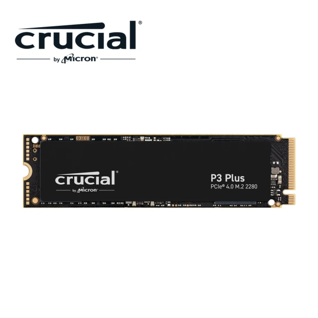 【Crucial 美光】P3 Plus 500GB M.2 2280 PCIe 4.0 ssd固態硬碟 (CT500P3PSSD8) 讀 4700M/寫 1900M