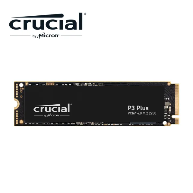 【Crucial 美光】P3 Plus 500GB M.2 2280 PCIe 4.0 ssd固態硬碟_讀 4700M/寫 1900M(CT500P3PSSD8)