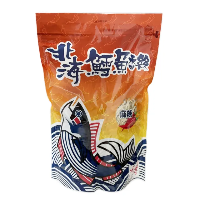 【美式賣場】北海 鱈魚香絲大包裝-麻辣(600g/袋)