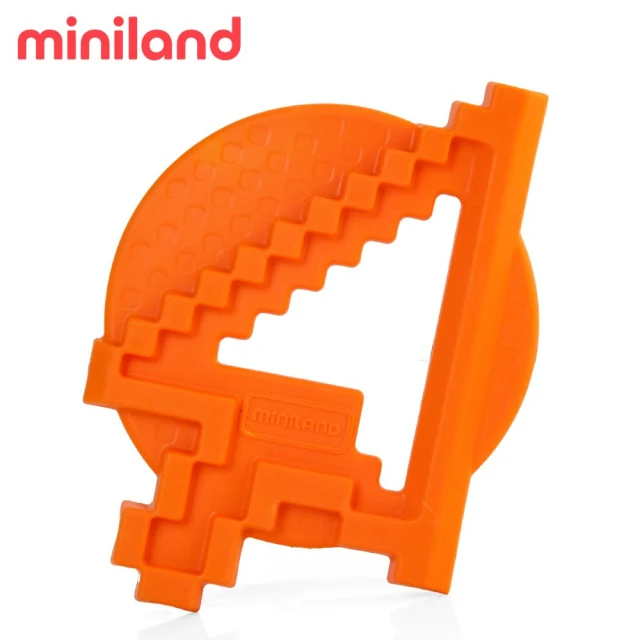 【西班牙Miniland】情緒舒緩咬咬器-滑鼠游標(固齒器/安撫玩具/西班牙原裝進口)