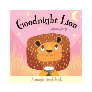 Goodnight Lion／Magic Torch Book ／硬頁書