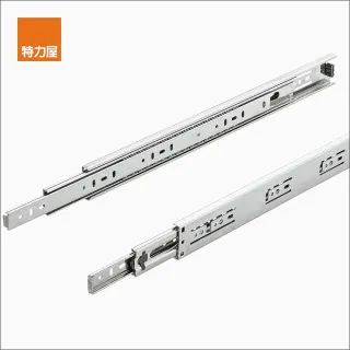 【HAFELE 海福樂】內三節鋼珠緩衝滑軌60cm(附螺絲及Qrcode安裝影片)