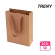 【TRENY】牛皮紙禮物手提袋-中10入