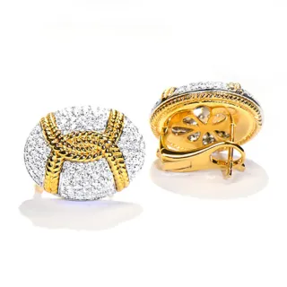 【禾美珠寶】1.6ct VS2 天然鑽石耳環SN895(14K金)