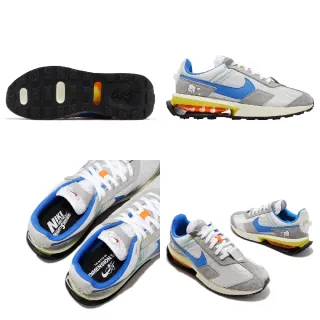 【NIKE 耐吉】休閒鞋 Air Max Pre-Day 男鞋 灰 藍 氣墊 復古 塗鴉 運動鞋(DX6056-041)