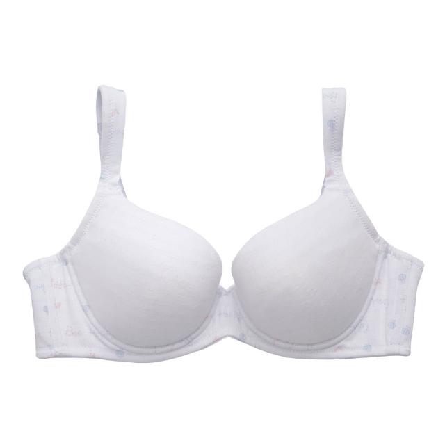 【BeenTeen 嬪婷】環保 咖啡牛奶紗 D-F罩杯少女內衣 BB2359V2(療癒紫)