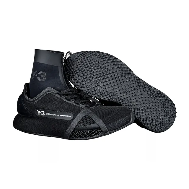 Y-3 山本耀司】Y-3 RUNNER 4D IOW白字LOGO透氣網狀造型高低筒 Y-3 山本耀司】Y-3 RUNNER 4D IOW白字LOGO透氣網狀造型高低筒