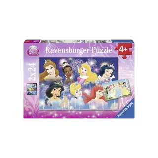 【Ravensburger】維寶拼圖 迪士尼公主大集合 2*24片