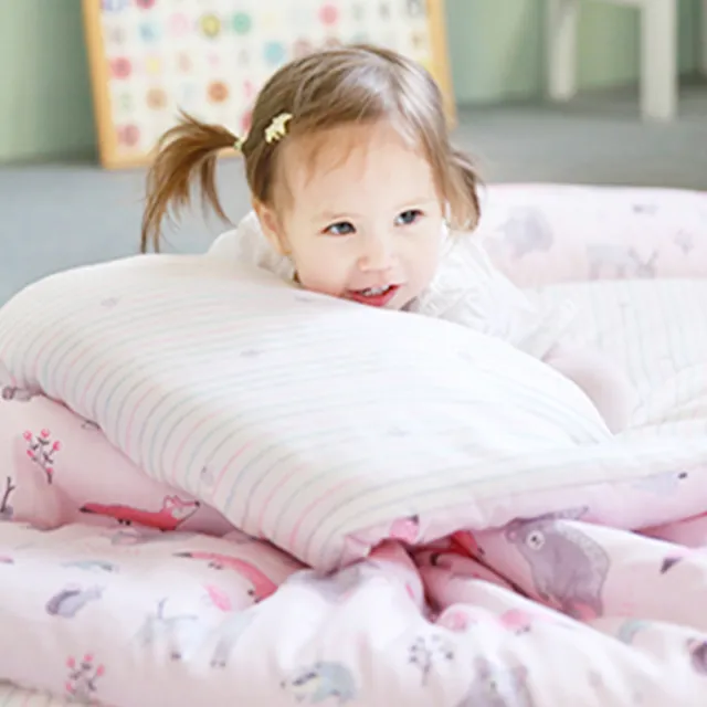 【ARIBEBE】韓國 莫代爾棉花糖兒童睡袋三件組(多款可選)