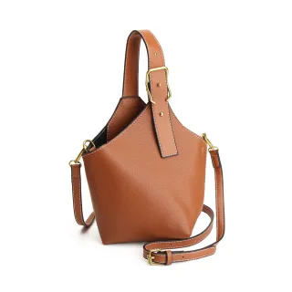 【法國盒子】交換禮物 可愛小廢手提側肩包(棕色)