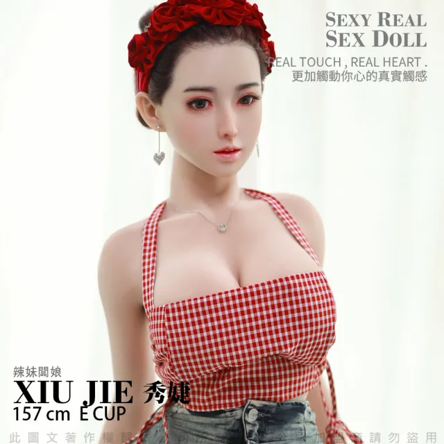 【JYDOLL】矽膠實體真人娃娃｜秀婕157cm 大胸 植髮款(情趣用品.情趣職人.情趣)