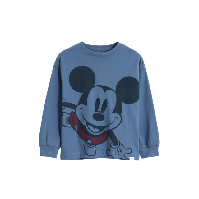 【GAP】男幼童裝 Gap x Disney迪士尼聯名 長袖T恤-多色可選(431423)