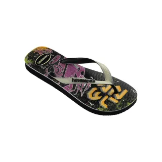 【havaianas 哈瓦仕】拖鞋 男鞋 女鞋 迪士尼巴斯光年 巴西 Top Light Year 綠黑 4147945-0090U(哈瓦士)