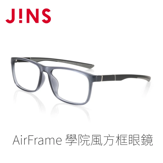 JINS JINS AirFrame 學院風方框眼鏡(AMRF21S172)