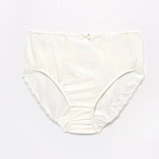 【寶貝媽咪】孕婦內褲 M-LL兼用中高腰內褲 MS5035CR(白)