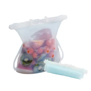 【仁舟淨塑】1000ml矽密袋2.0_莓果籃(保鮮袋 舒肥袋 食物袋 密封袋)