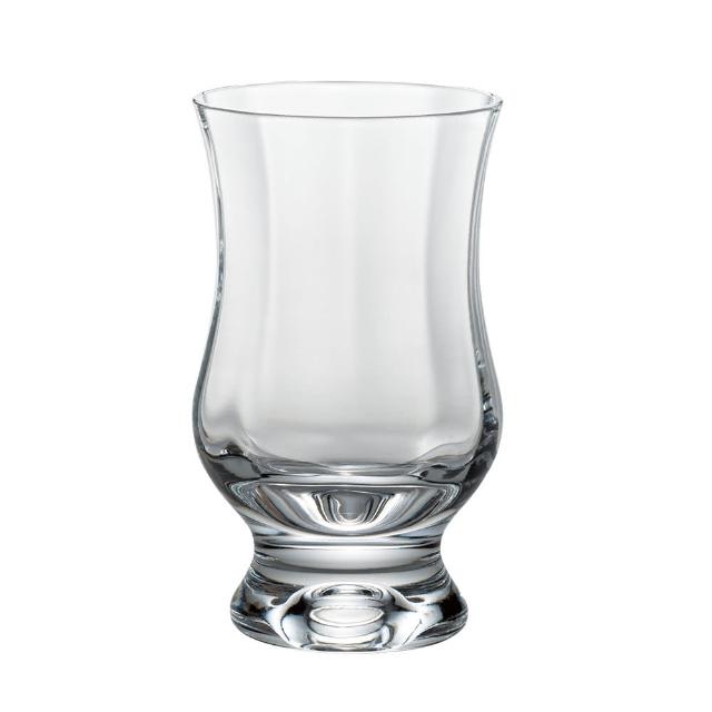 【廣田硝子】昭和BYRON珈琲玻璃杯_透明鼓花紋_250ml