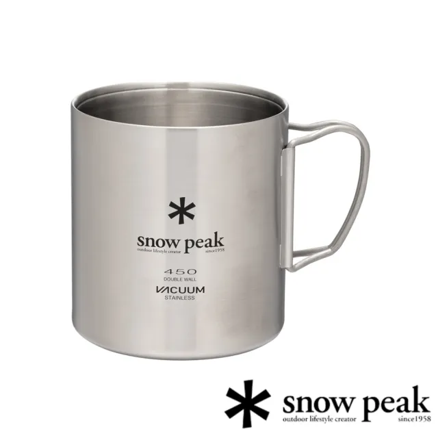 【Snow Peak】不鏽鋼真空馬克杯450(MG-214)
