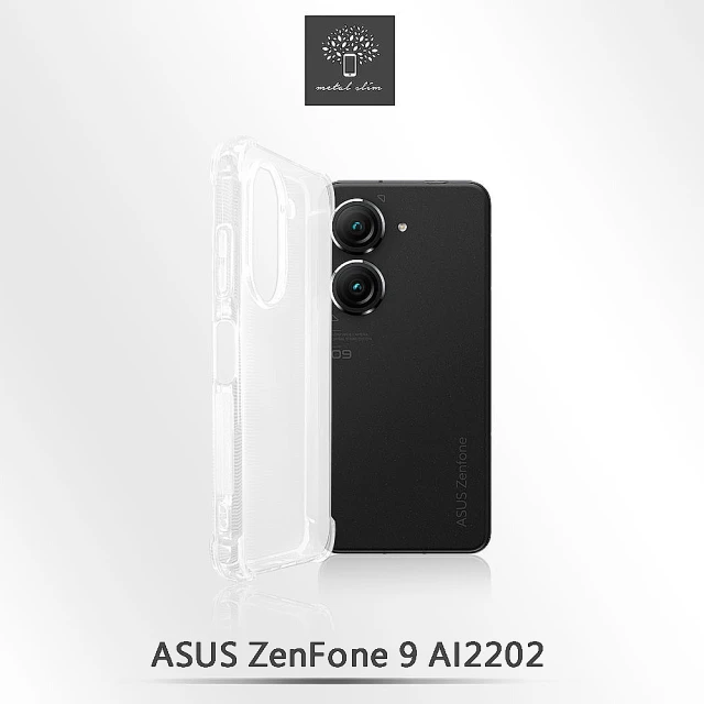 【Metal-Slim】ASUS ZenFone 9 AI2202 強化軍規防摔抗震手機殼