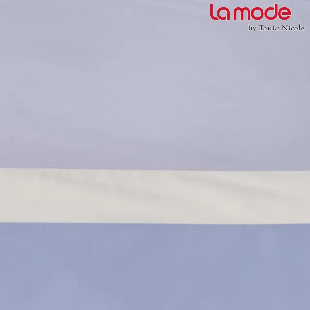 【La mode】環保印染100%精梳棉刺繡兩用被床包組-狐狸散步(雙人)