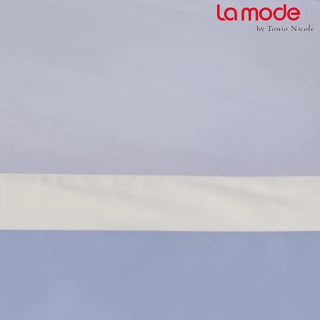 【La mode】環保印染100%精梳棉刺繡兩用被床包組-狐狸散步(加大)