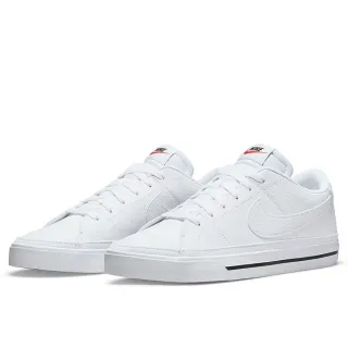 【NIKE 耐吉】運動鞋 男鞋 休閒鞋 皮革 COURT LEGACY NN 白 DH3162-101