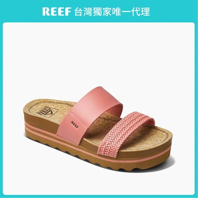 【REEF】CUSHION VISTA HI 系列 雙倍厚底拖鞋 女款 CI8094(舒適減壓)