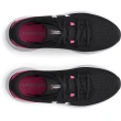 【UNDER ARMOUR】UA 女 Charged Rogue 3 慢跑鞋 運動鞋_3024888-004(黑)