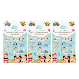 【Kindee】金蝶香茅精油防蚊貼紙 –Tsum Tsum(3入組/36片)