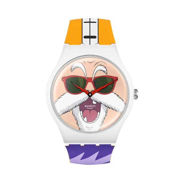 【SWATCH】七龍珠Z聯名錶-悟飯/達爾/龜仙人 New Gent 原創系列 手錶 瑞士錶 錶(41mm)