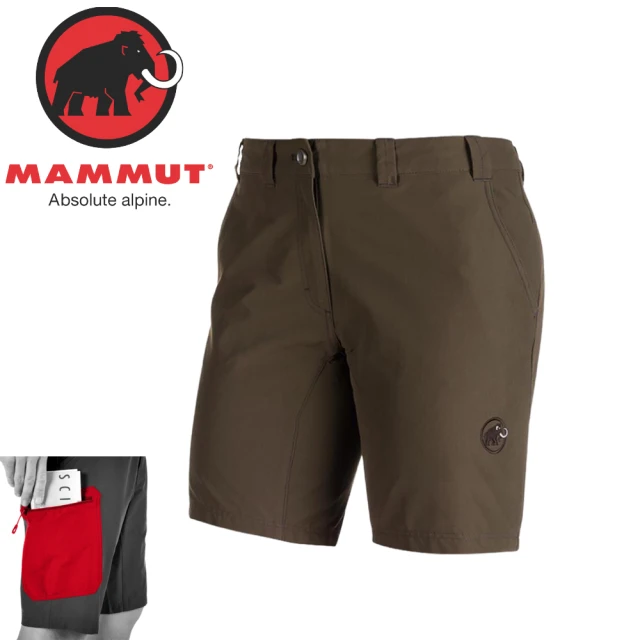 Mammut 長毛象 男款 MA Hiking Shorts 短褲《煤灰褐》短褲/休閒短褲/運動短褲/1020-11220(悠遊山水)