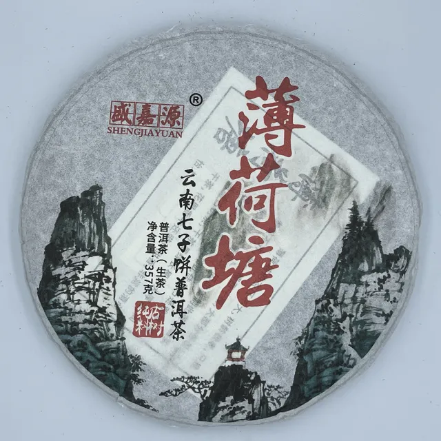【盛嘉源】2020 薄荷塘(普洱茶   生茶 357g)