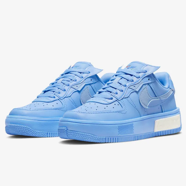 NIKE 耐吉】休閒鞋運動鞋W AIR FORCE 1 FONTANKA 女鞋藍色(DH1290400