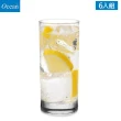 【Ocean】晶透無鉛玻璃杯 8款任選/6入組(玻璃杯 水杯 飲料杯)