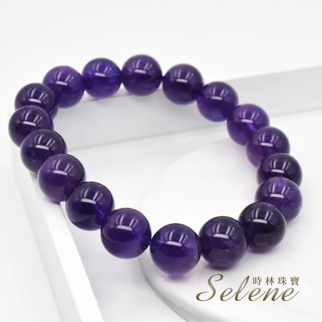【Selene】深紫頂級紫水晶手珠(12mm)