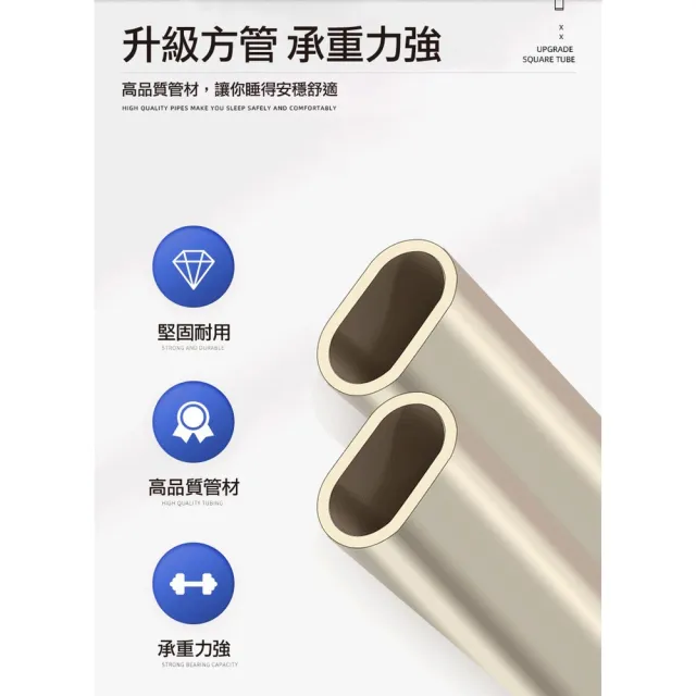 【ROYAL LIFE】快速收納單人好用折疊床(附贈收納袋 折疊床 行軍床 單人 躺椅 露營)