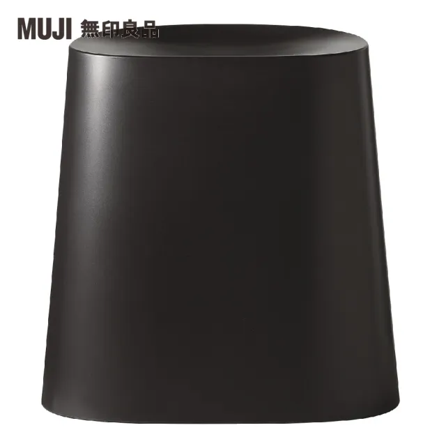 【MUJI 無印良品】PP可堆疊椅凳/深灰