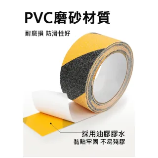【ROYAL LIFE】自黏磨砂顆粒防滑止滑條膠帶-4入組(金鋼砂 防滑條 防滑膠帶 止滑條 止滑膠帶)