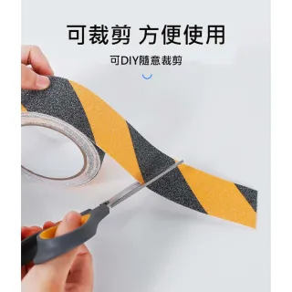 【ROYAL LIFE】自黏磨砂顆粒防滑止滑條膠帶-8入組(金鋼砂 防滑條 防滑膠帶 止滑條 止滑膠帶)