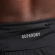 【Superdry】男裝 運動短褲 RUN PREMIUM SRTS(黑)