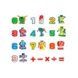 【GINIMAG】英文字母機器人變身益智玩具 送無毒環保白板(機器人 兒童玩具 變形機器人)