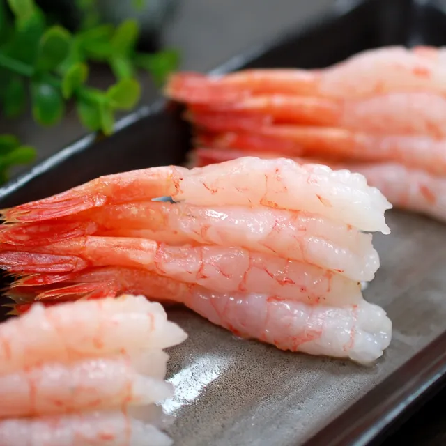 【優鮮配】刺身用原裝生食級甜蝦5盒(約150g/盒/50尾)